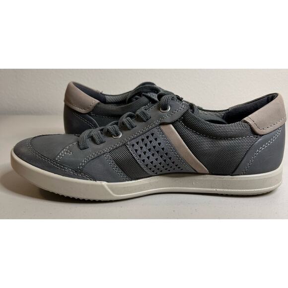Ecco Collin 2.0 Casual Sneaker Men's Size 6‎ Titanium Gray Athletic Casual - Picture 4 of 13